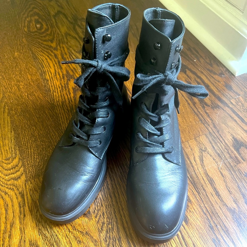 Stuart Weitzman McKenzee Women’s Combat Boot